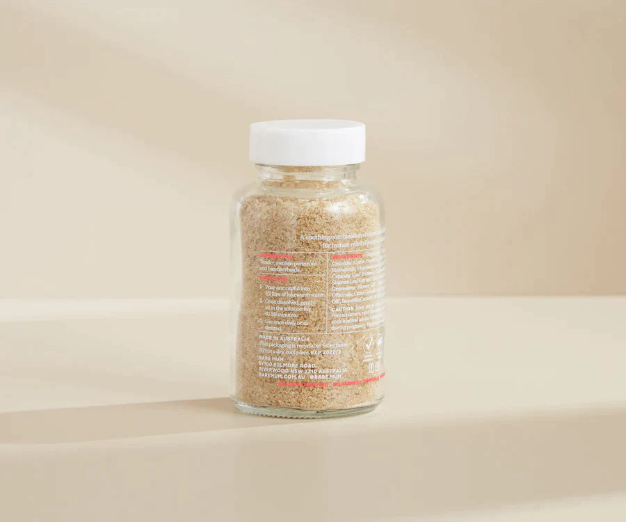 Sitz Bath Salts  from Bare-Mum maternity online store brisbane sydney perth australia