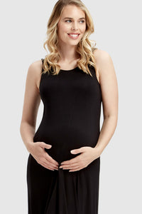 Organic Bamboo Maxi Maternity Dress