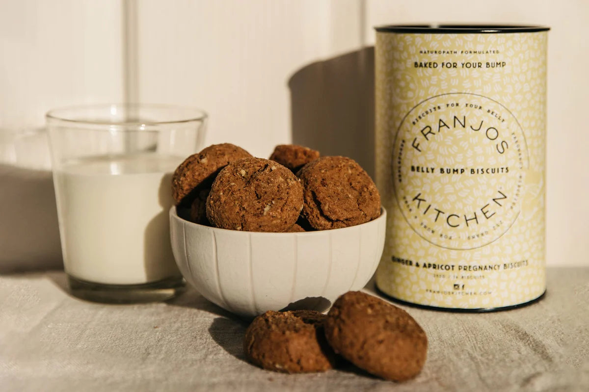Belly Bump Pregnancy Biscuits Ginger & Apricot Sprout Maternity