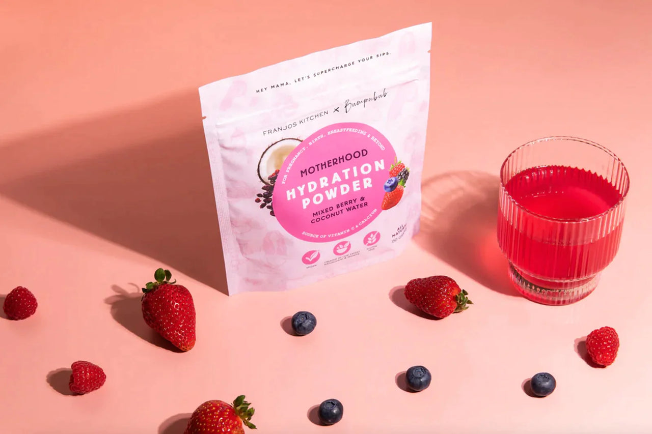 Motherhood Hydration Powder (Mixed Berry) Drinks from Franjo's Kitchen maternity online store brisbane sydney perth australia