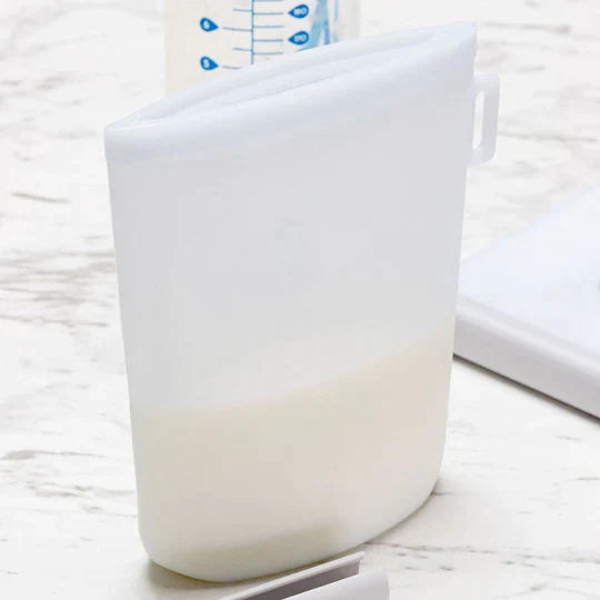 Reusable Breastmilk Storage Bags - 2 Pack Storage Pouch from Made to Milk maternity store australia