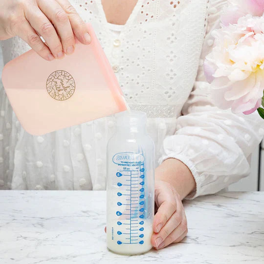 Reusable Breastmilk Storage Bags - 2 Pack Storage Pouch from Made to Milk maternity online store brisbane sydney perth australia