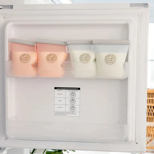 Reusable Breastmilk Storage Bags - 2 Pack Storage Pouch from Made to Milk maternity store australia