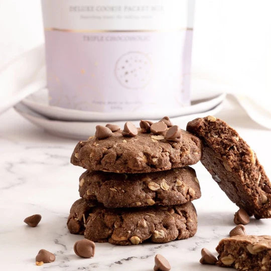 Triple Chocoholic Lactation Cookie Packet Mix Lactation Cookies from Made to Milk maternity online store brisbane sydney perth australia