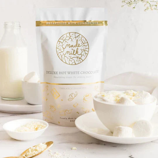 White Lactation Hot Chocolate Lactation Hot Chocolate from Made to Milk maternity online store brisbane sydney perth australia