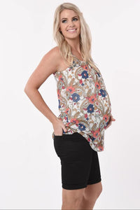 Chiffon Print Maternity Top (Final Sale)