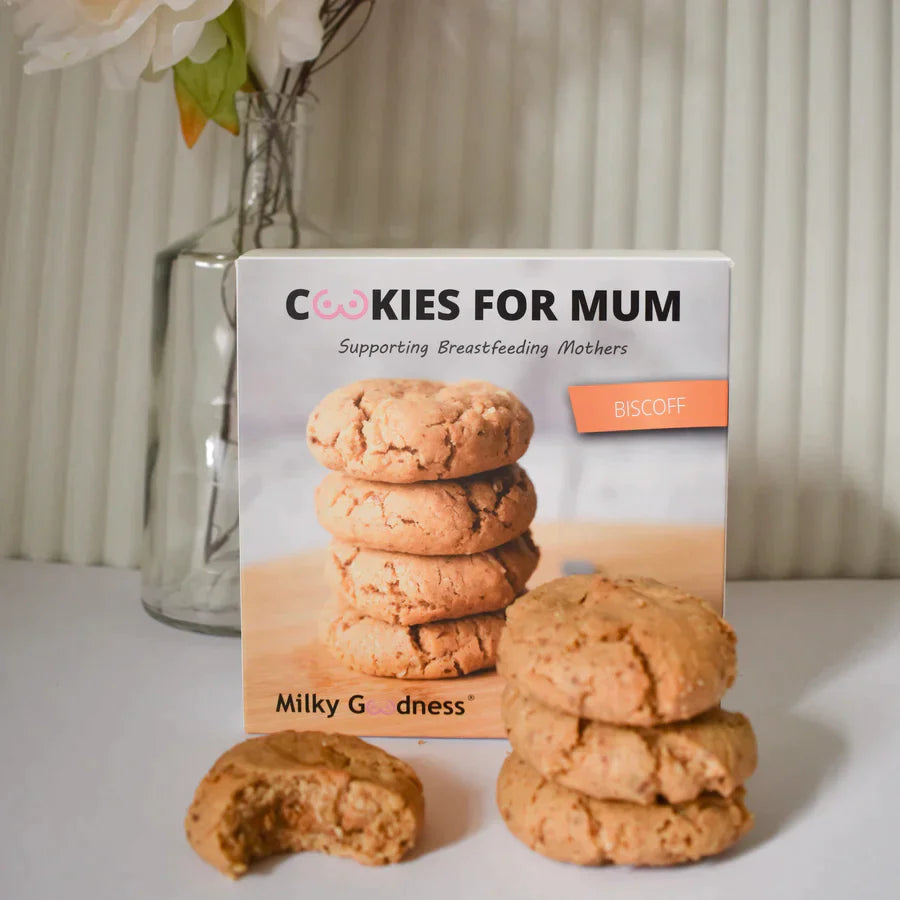Biscoff Lactation Cookies (Dairy Free) Lactation Cookies from Milky Goodness maternity online store brisbane sydney perth australia