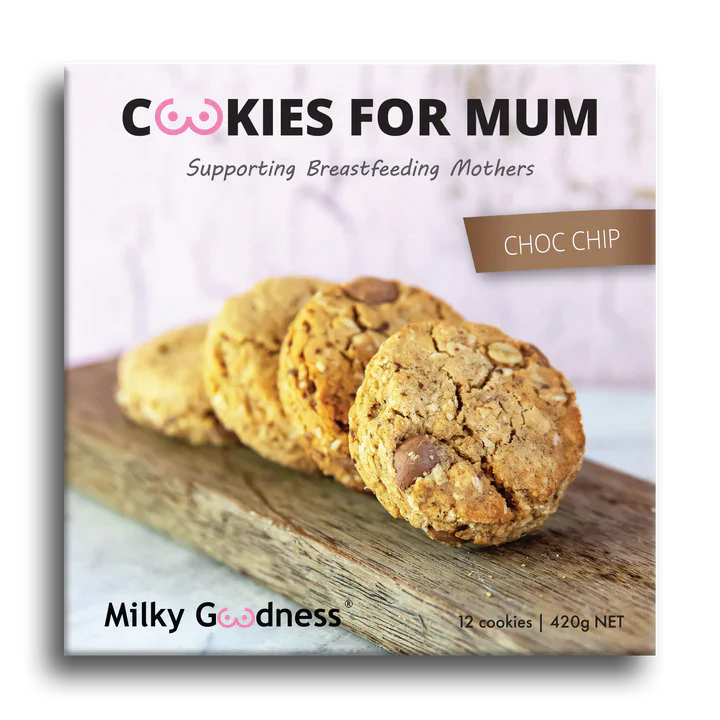 Chocolate Chip Lactation Cookies Lactation Cookies from Milky Goodness maternity online store brisbane sydney perth australia