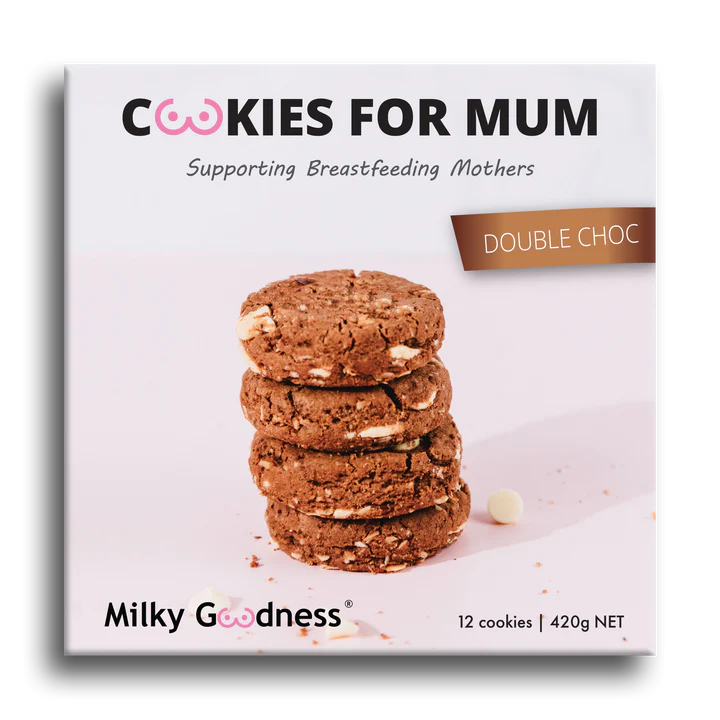 Double Choc Lactation Cookies Lactation Cookies from Milky Goodness maternity online store brisbane sydney perth australia