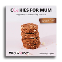 Thumbnail for Double Choc Lactation Cookies Lactation Cookies from Milky Goodness maternity online store brisbane sydney perth australia