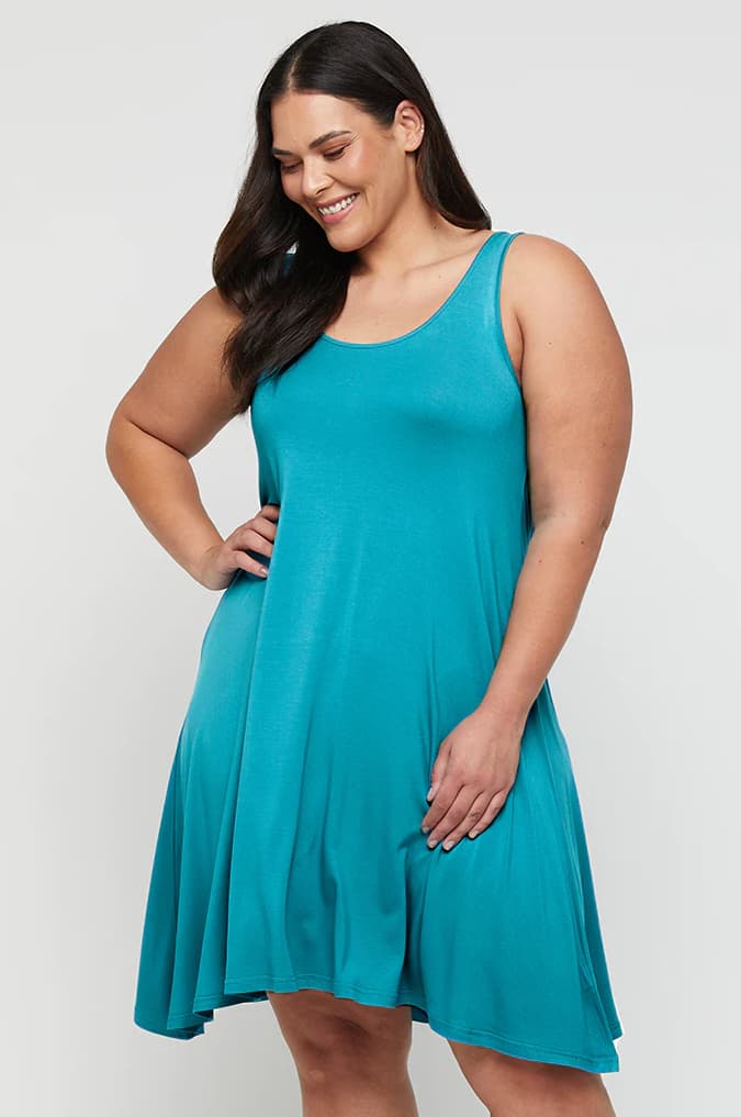 Organic Bamboo Maternity Swing Dress