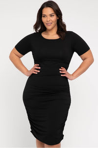 Organic Bamboo Jasper Maternity Dress