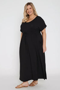 Organic Bamboo Mila Maxi Maternity Dress