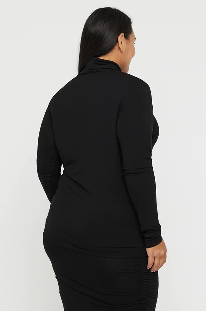 Organic Bamboo Maternity Turtle Neck
