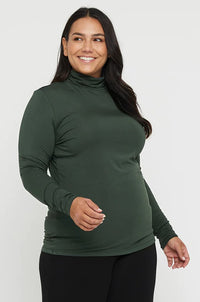 Organic Bamboo Maternity Turtle Neck