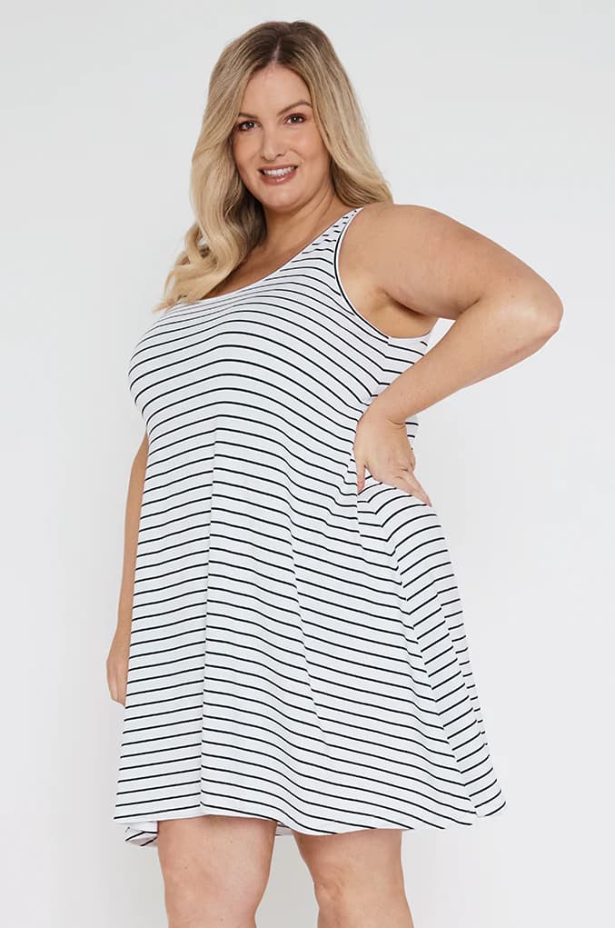 Organic Bamboo Maternity Swing Dress