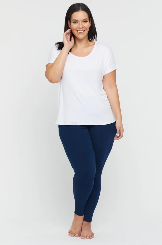 Soft Organic Bamboo Maternity Leggings