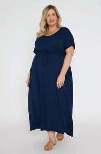 Organic Bamboo Mila Maxi Maternity Dress