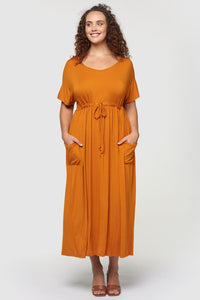 Organic Bamboo Mila Maxi Maternity Dress