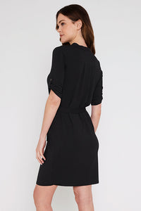 Organic Bamboo Tab Sleeve Nursing Dress Dress from Bamboo Body maternity store australia