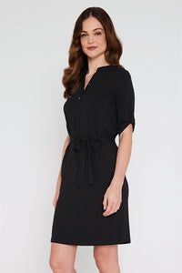 Organic Bamboo Tab Sleeve Nursing Dress Dress from Bamboo Body maternity store australia