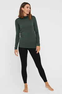 Organic Bamboo Maternity Turtle Neck