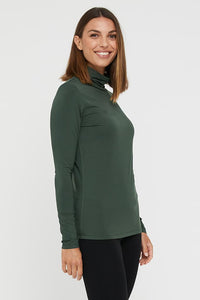 Organic Bamboo Maternity Turtle Neck