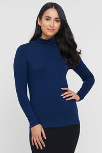 Organic Bamboo Maternity Turtle Neck