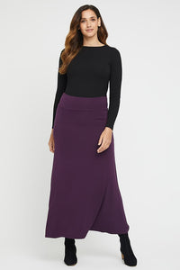 Organic Bamboo Lana Long Maternity Skirt