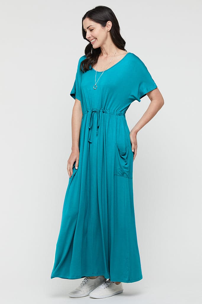 Organic Bamboo Mila Maxi Maternity Dress