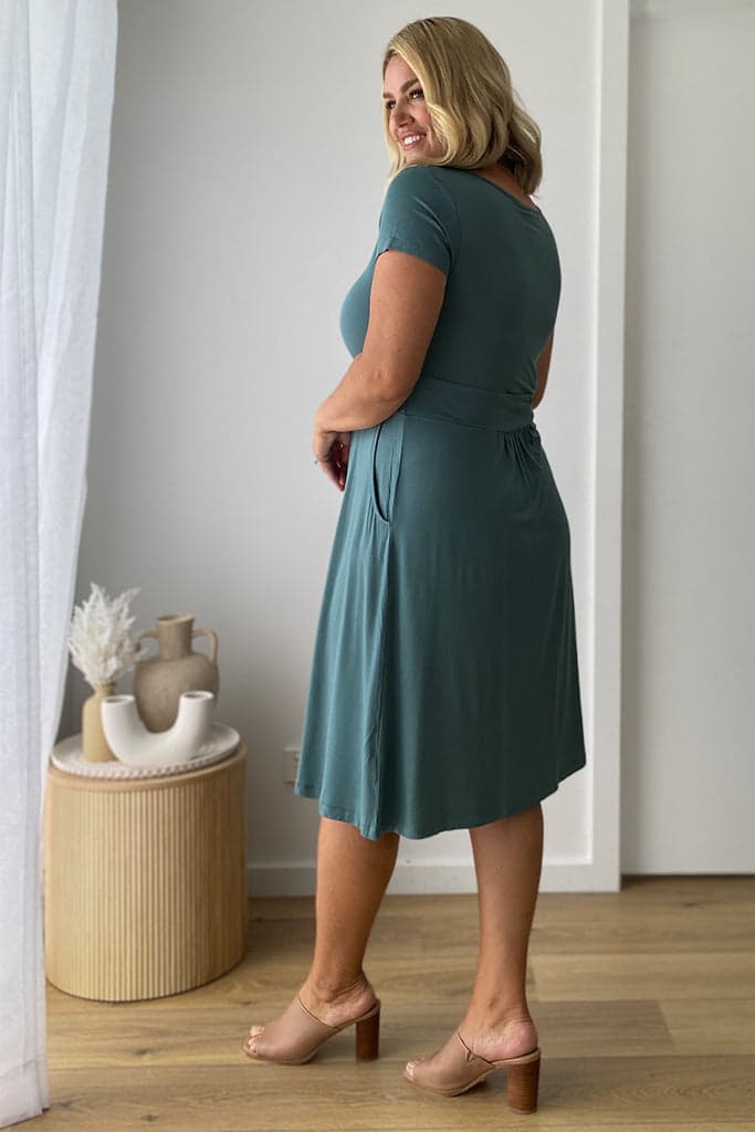 Organic Bamboo Beth Maternity Dress