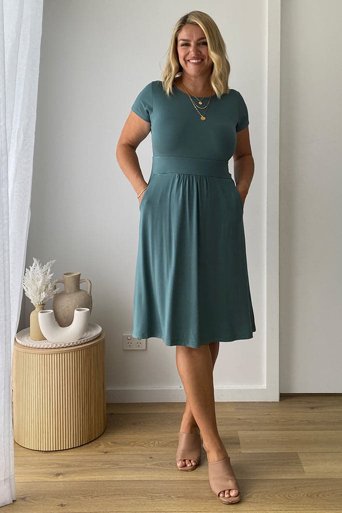 Organic Bamboo Beth Maternity Dress