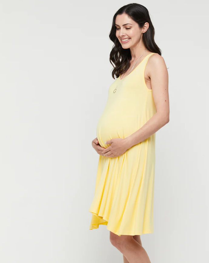 Organic Bamboo Maternity Swing Dress Dress from Bamboo Body maternity online store brisbane sydney perth australia