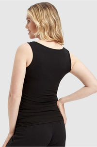 Organic Bamboo Ruched Maternity Singlet