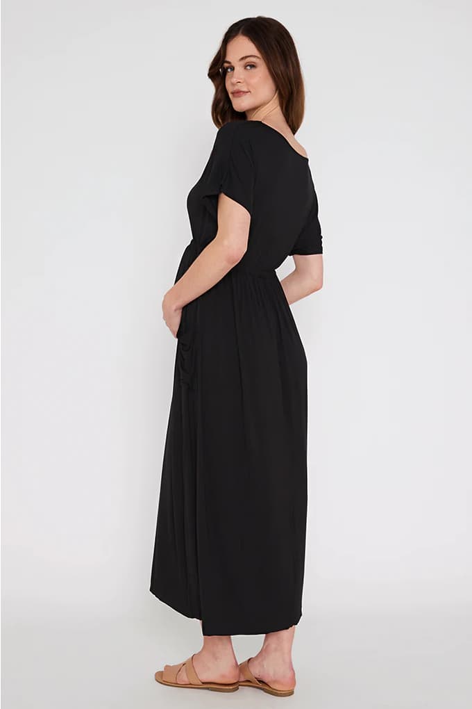 Organic Bamboo Mila Maxi Maternity Dress