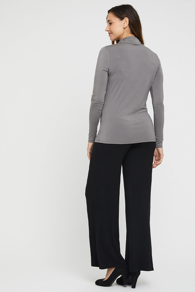Organic Bamboo Luxe Wide Maternity Pants Pants from Bamboo Body maternity online store brisbane sydney perth australia