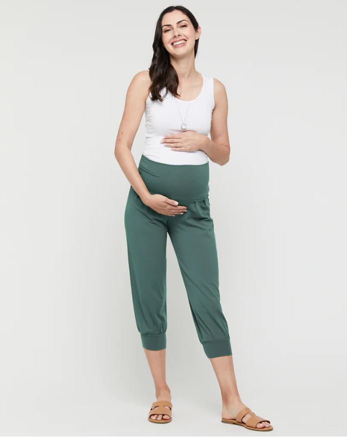 Organic Bamboo Summer Slouch Maternity Pant Pants from Bamboo Body maternity online store brisbane sydney perth australia