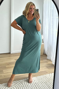 Thumbnail for Organic Bamboo Elsie Maternity Dress Dress from Bamboo Body maternity online store brisbane sydney perth australia