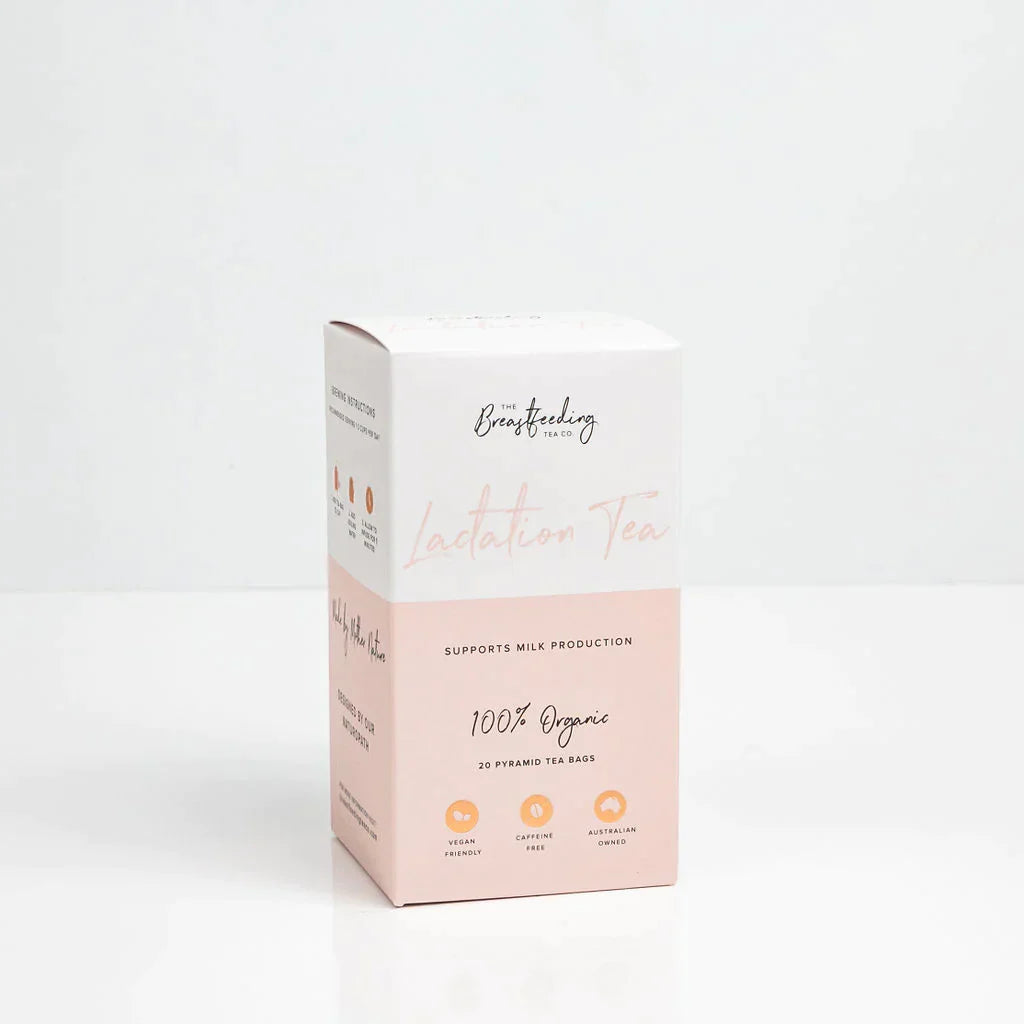 Lactation Tea (fenugreek free) Pyramid Tea Bags - 20 Serves Lactation Tea from The Breastfeeding Tea Co. maternity online store brisbane sydney perth australia