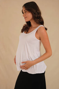 Relaxed Bamboo Maternity Singlet