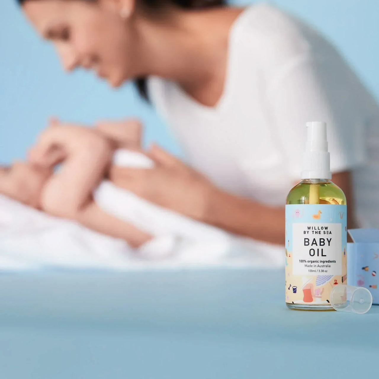 Baby Oil Baby Oil from Willow by the Sea maternity online store brisbane sydney perth australia