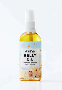 Belly Oil Belly Balm from Willow by the Sea maternity store australia