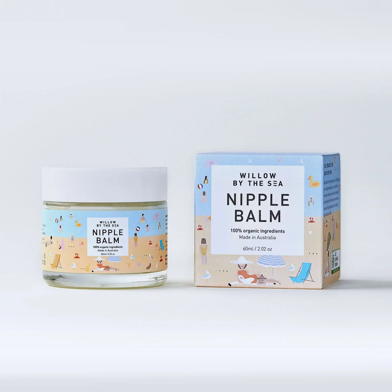 Nipple Balm Belly Balm from Willow by the Sea maternity online store brisbane sydney perth australia