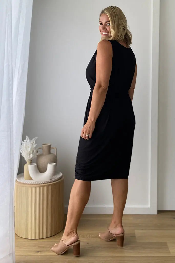 Organic Bamboo Reversi Maternity Dress