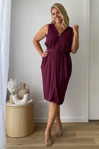Organic Bamboo Reversi Maternity Dress