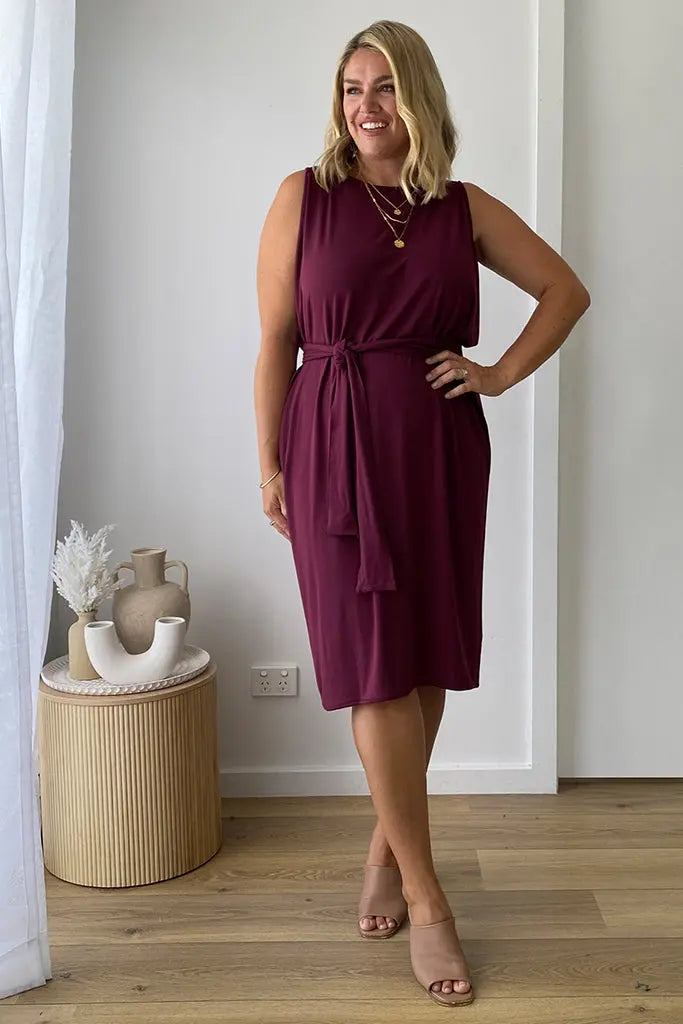 Organic Bamboo Reversi Maternity Dress