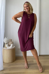 Organic Bamboo Reversi Maternity Dress