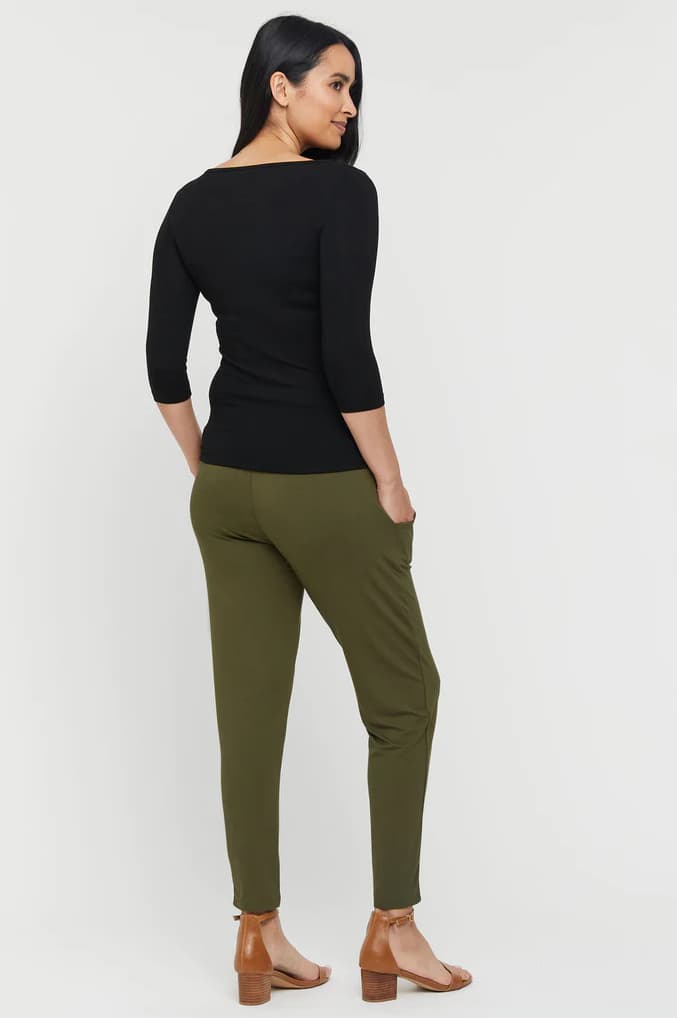 Organic Bamboo Peggy Maternity Pants