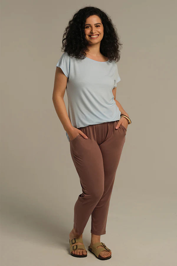 Bamboo Peggy Maternity Pants