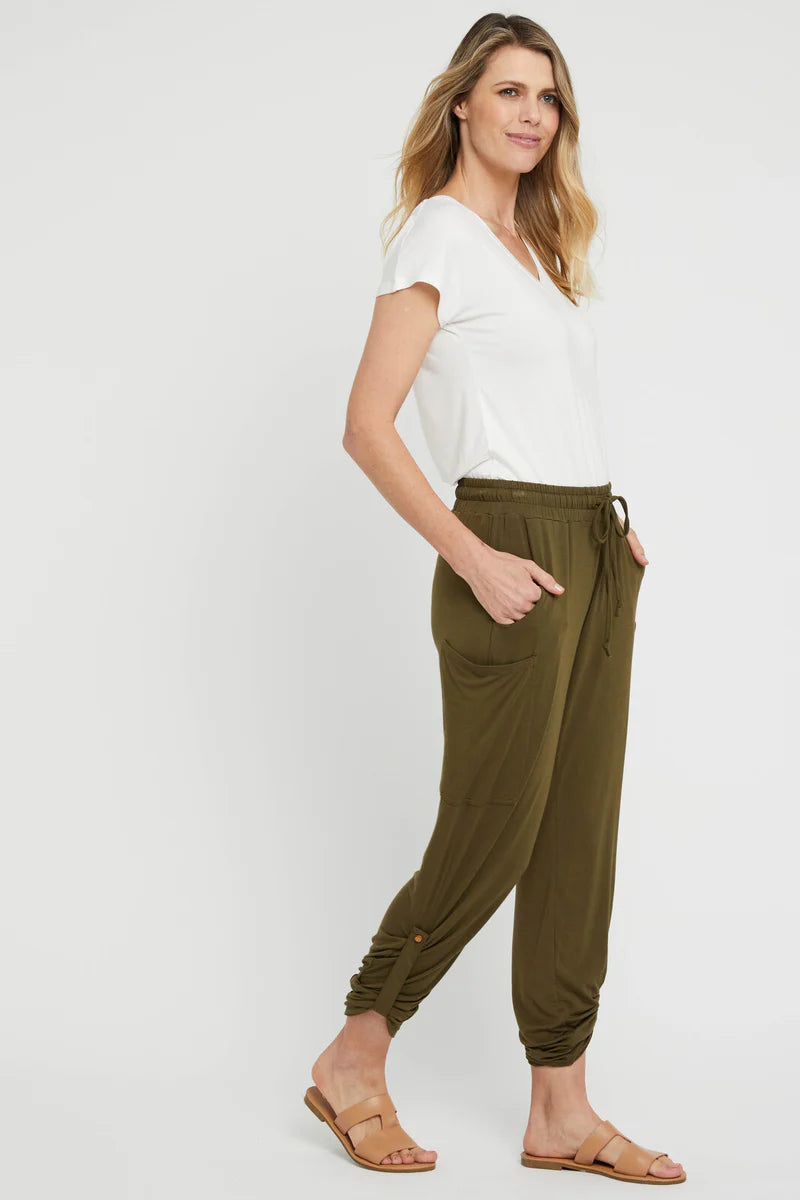 Bamboo Maternity Pocket Pants